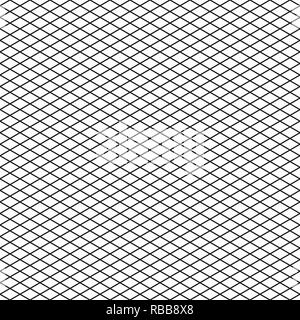 Seamless grid background. Vector illustration. Simple mesh pattern Stock Vector