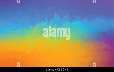 Vivid color abstract background dynamic texture graphics. Colorful wave background watercolor abstract texture art, computation background colo. Abstract colorful graphics. EPS 10 Stock Vector