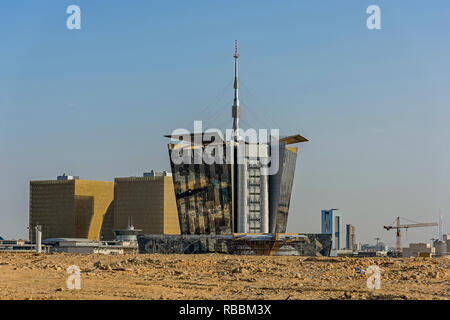 Cityscape with buildings in Riyadh, Saudi Arabia Stock Photo