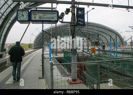 Lehrter Bahnhof under construction, Berlin, Germany Stock Photo