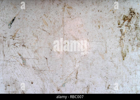 White grungy and stained marble with patterns - high quality texture / background Stock Photo