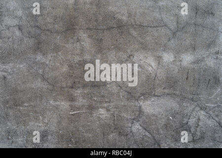Aged concrete with patterns and cracks - high quality texture / background Stock Photo