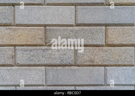 Modern grey brick wall - high quality texture / background Stock Photo