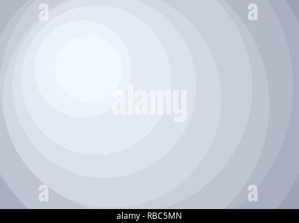 Abstract white and gray circles layers pattern background. Vector illustration Stock Vector