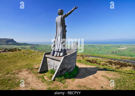 Statue Of Manannan Mac Lir At Binevenagh, Bishops Road, Castlerock Co ...