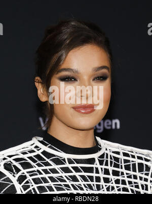 Film Premiere of BumbleBee  Featuring: Hailee Steinfeld Where: Los Angeles, California, United States When: 09 Dec 2018 Credit: Apega/WENN.com Stock Photo