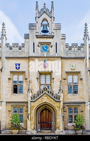 Sidney Sussex College Cambridge (Great Britain, England) Stock Photo