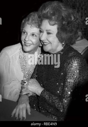 Mary Martin and Ethel Merman Undated  Photo By John Barrett/PHOTOlink /MediaPunch Stock Photo