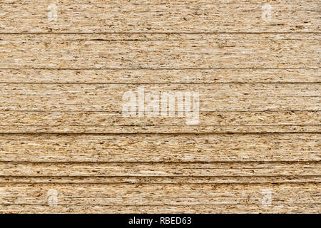 Particle board - particleboard - low-density fiberboard - LDF - chipboard Stock Photo