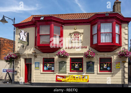 The Red Lion Hotel, High Street, Barton-upon-Humber, Lincolnshire, England, United Kingdom Stock Photo