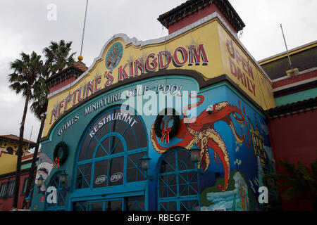 Neptune s Kingdom Along the Boardwalk in Santa Cruz California