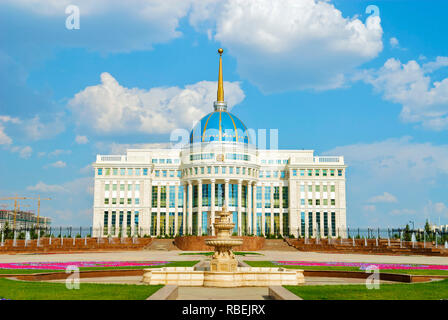 Presidential palace 'Ak-Orda', Astana, Kazakhstan Stock Photo