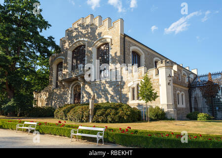 state castle castle Hluboka nad Vltavou, one of most beautiful castles in the Czech Republic Stock Photo