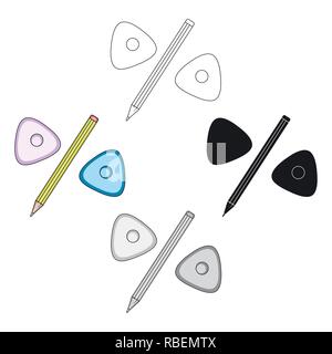 art,black,blackandwhite,cartoon,creative,creativity,design,designer,draw,drawing,edit,education,eps10,equipment,eraser,graphite,icon,illustration,instrument,isolated,logo,object,office,pencil,rubber,school,sharp,sharpened,sign,simple,symbol,tool,vector,web,white,write, Vector Vectors , Stock Vector
