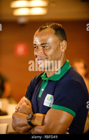 Rio De Janeiro Brazil. 10th Jan 2019. Cafu ambassador of the Cup