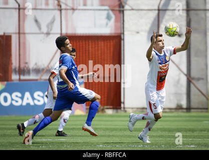 Osasco, Brazil. 10th Jan, 2019. Game valid for the São Paulo Junior Football Cup between &ade Setembrombro (MS) and ParnahyPI) held at the Estádio ProfProfessor José Liberatti in Osasco, São Paulo, on the afternoon of Thursday (10). Credit: Aloisio Mauricio/FotoArena/Alamy Live News Stock Photo