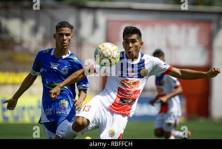 Osasco, Brazil. 10th Jan, 2019. Game valid for the São Paulo Junior Football Cup between &ade Setembrombro (MS) and Parnahyba (PI) held at the Estádio Professor José Liberatti in Osasco, São Paulo, on the afternoon of Thursday (10). Credit: Aloisio Mauricio/FotoArena/Alamy Live News Stock Photo