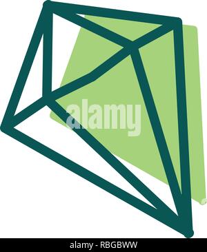 stone, diamond, gem creative logo template, icon isolated elements vector illustration Stock Vector