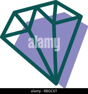 stone, diamond, gem creative logo template, icon isolated elements vector illustration Stock Vector