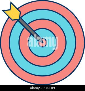 Vector Target Icon Stock Vector