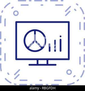 Vector Graphs Icon Stock Vector