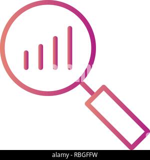 Vector Analysis Icon Stock Vector