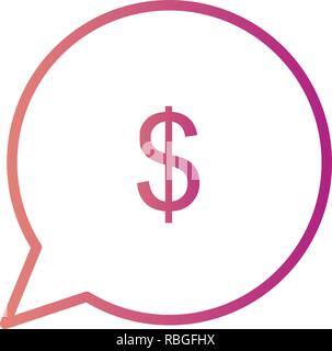 Vector Send Money Icon Stock Vector