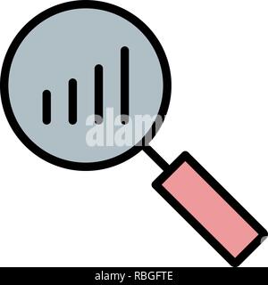 Vector Analysis Icon Stock Vector