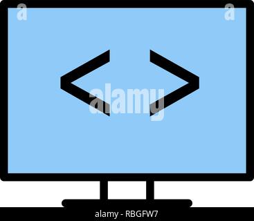Vector Code optimization Icon Stock Vector