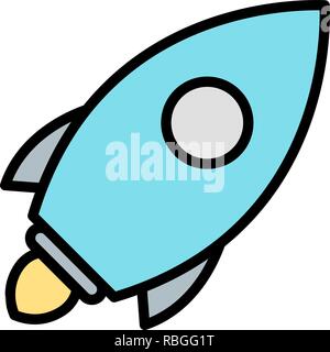 Vector Launch Icon Stock Vector