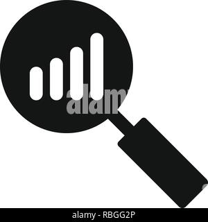 Vector Analysis Icon Stock Vector