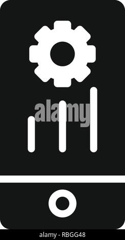 Vector Mobile Marketing Icon Stock Vector