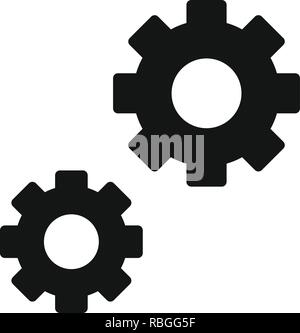 Vector Settings Icon Stock Vector