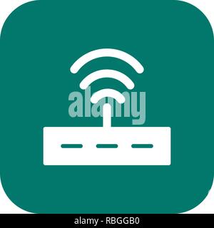 Vector Router Icon Stock Vector