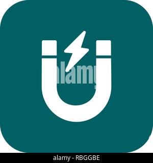 Vector Magnet Icon Stock Vector
