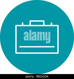 Vector Briefcase Icon Stock Vector