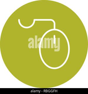 Vector Mouse Icon Stock Vector