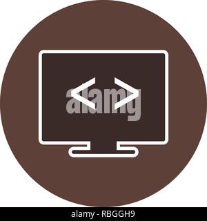 Vector Code optimization Icon Stock Vector