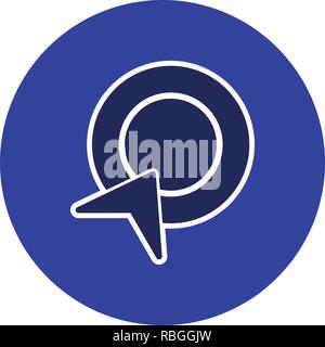 Vector Pay Per Click Icon Stock Vector