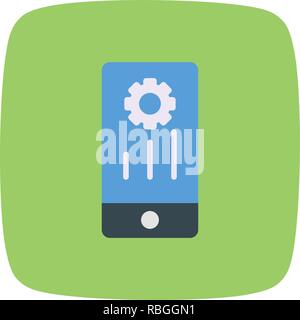 Vector Mobile Marketing Icon Stock Vector