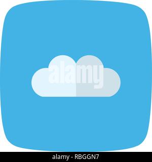 Vector Cloud Icon Stock Vector
