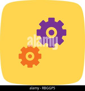 Vector Settings Icon Stock Vector