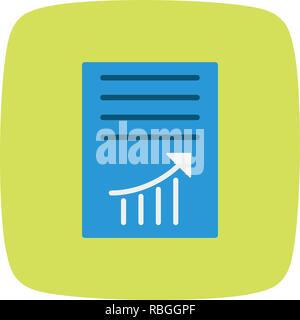 Vector Article Marketing Icon Stock Vector