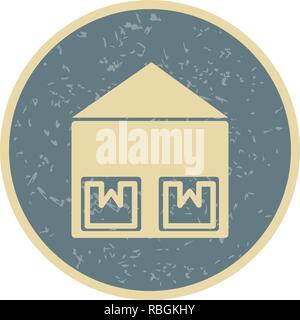 Vector Storage Unit Icon Stock Vector
