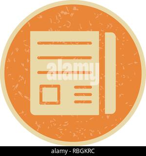 Vector News Icon Stock Vector