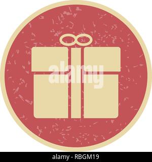 Vector Gift Icon Stock Vector