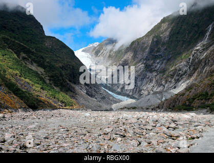 Around New Zealand - Franz Josef Glacier Stock Photo