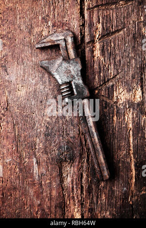 old tool in a workshop Stock Photo