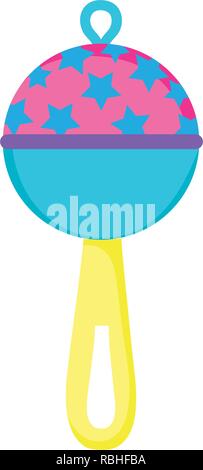 baby bell isolated icon Stock Vector
