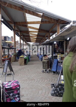 Photo from Altrincham market Stock Photo
